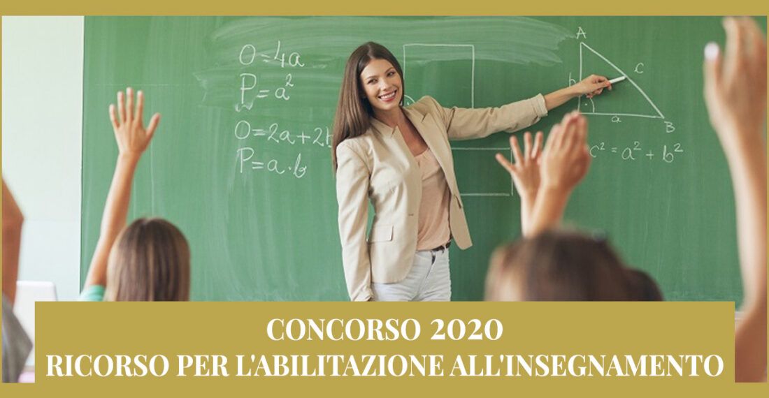 Ricorso per Abilitazione all’insegnamento – Concorso 2020