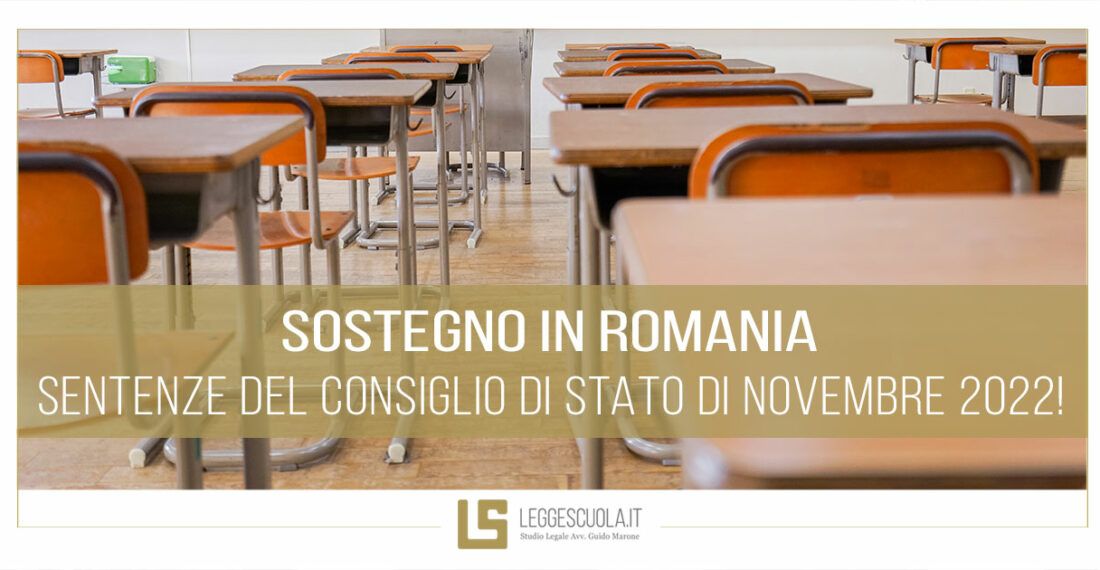 Riconoscimento sostegno Romania